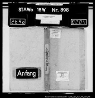 Produktionsetats, deren Anfertigung und Einsendung