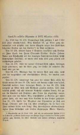 Breslauisches Tagebuch : 1740 - 1742