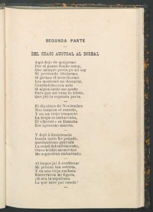 Segunda parte
