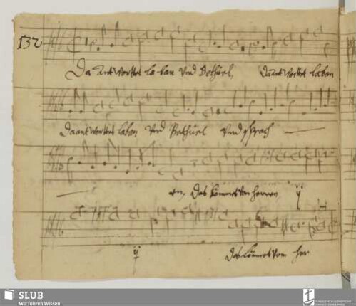 [Grimm, Heinrich:] Da antwortet' Laban und Bethuel