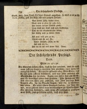234-243, Die sechszehende Predigt. Die Geschäfte im Gnadenreich Gottes.