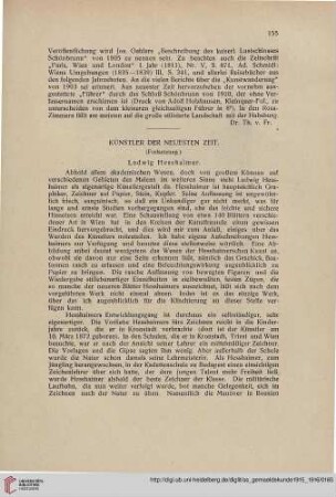 2: Künstler der neuesten Zeit, [2] : Ludwig Hesselheimer