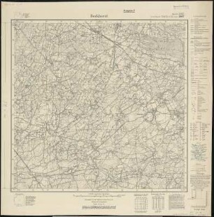 Meßtischblatt 2147, neue Nr. 3915 : Bockhorst, 1938 : Bockhorst. - Hrsg. 1897, einz. Nachtr. 1938. - 1:25000. - [Berlin]: Reichsamt für Landesaufnahme, 1938. - 1 Kt.