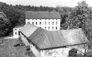 Hochkirch-Wuischke. Ehem. Mühle, Vogelschau
