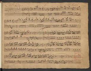 Variationen; cemb; A-Dur
