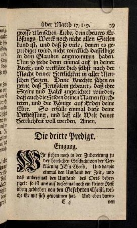 39-58, Die dritte Predigt