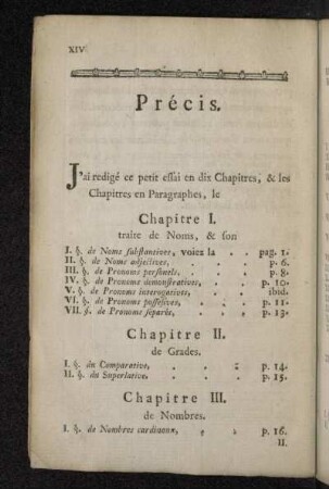 Précis.