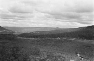 Landschaft : Hügelige Landschaft.