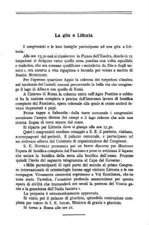 509-510, La gita a Littoria