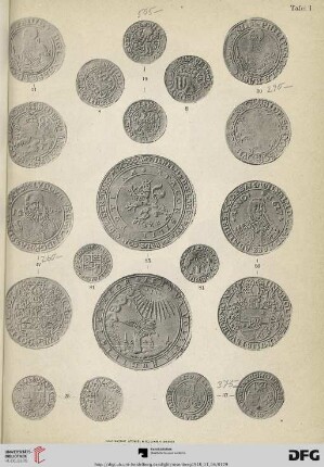 Tafel I-XIV
