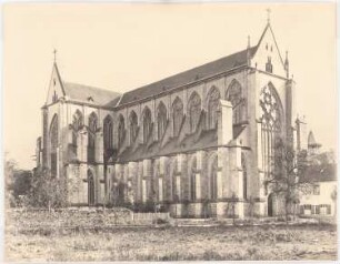 Bergischer Dom, Altenberg: Perspektivische Ansicht von NW