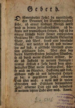 Wahre Abbildung des Wunderthätigen Gnaden-bilds in dem Lobwürdigen Pfarr-Gottes-Haus Ruprechtsberg, Bistums Freising gerichts Vilsbiburg