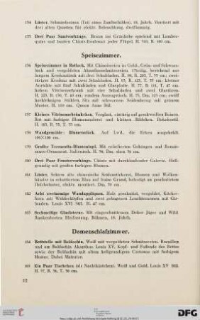 Speisezimmer (Nr. 156-163)