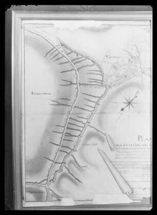 Reproduktion: Situationsplan Albersweiler Ringelsberg (StAWt R-Rep. 78 Nr. 7829)