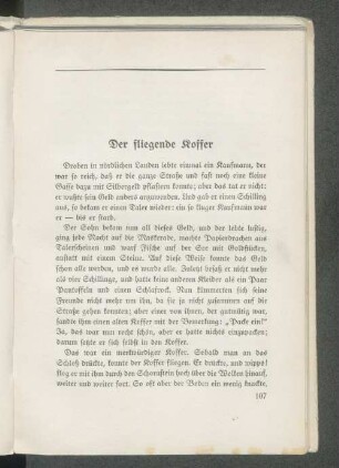 Der fliegende Koffer