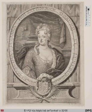 Bildnis Elisabeth Juliane, Herzogin zu Braunschweig-Lüneburg-Wolfenbüttel, geb. Prinzessin von Schleswig-Holstein--Sonderburg-Norburg