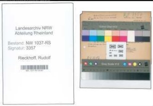 Entnazifizierung Rudolf Rieckhoff , geb. 16.07.1903 (Polizeibeamter)