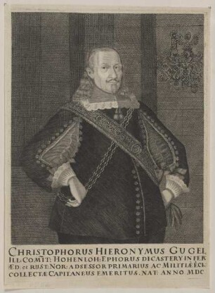 Bildnis des Christophorus Hieronymus Gugel