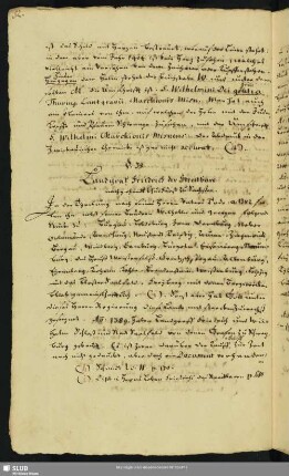 § 38-45 Landgraf Friedrich der Streitbare