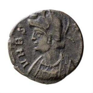 Münze, Aes 4, Follis, 333 - 334 n. Chr.