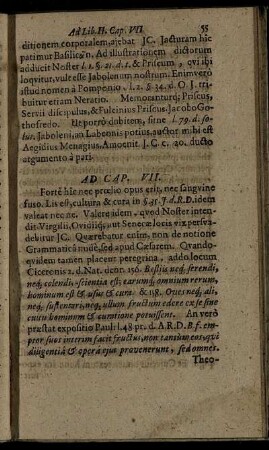 Ad Cap. VII. - XII.