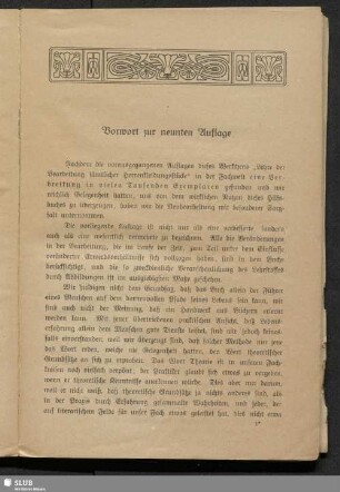 Vorwort zur neunten Auflage