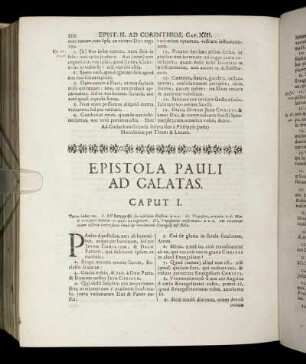 Epistola Pauli Ad Galatas.