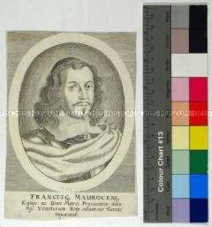 Porträt des italienischen Feldherrn und Dogen von Venedig Francesco Morosini