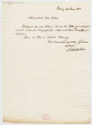 Brief an Bernhard Sekles : 20.06.1914