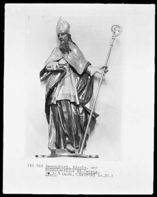 Heiliger Petrus als Bischof