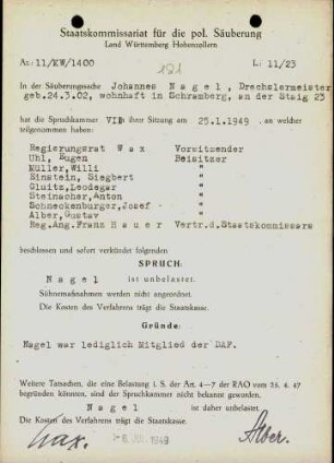Nagel, Johannes