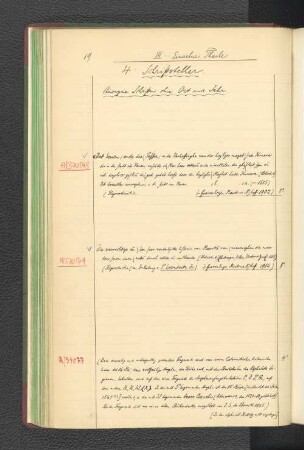 b. Anonyme Schriften ohne Ort und Jahr