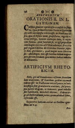 Artificium Rhetoricum.