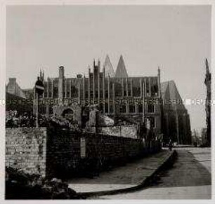 Hannover, Rathaus, zerstört