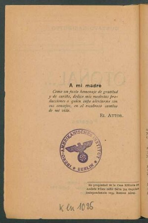 [Dedicatoria] A mi madre