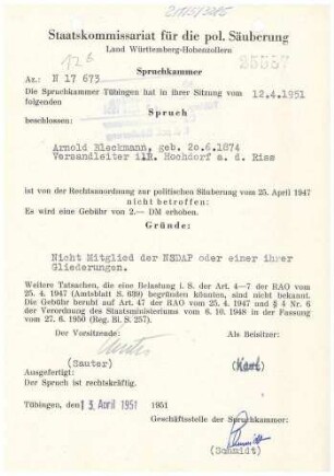 Bleckmann, Arnold