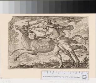 Herakles fängt die Keryneische Hindin