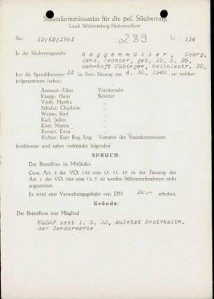 Haggenmüller, Georg