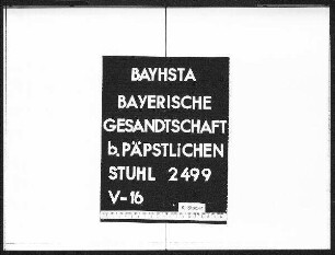 Salzer, Anselm, Benediktinerpater in Seitenstetten, kath. Literaturgeschichte, zugleich Verleihung des Ritterkreuzes des päpstlichen St. Gregoriusordens an den Verleger Josef Habbel in Regensburg