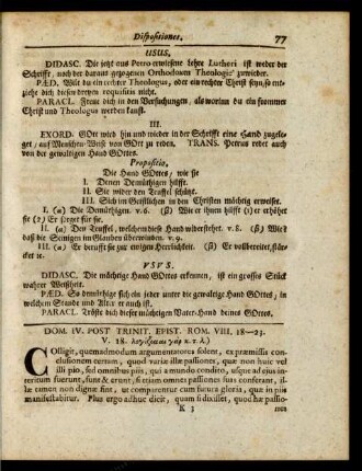 Dom. IV. Post Trinit. Epist. Rom. VIII. 18-23.