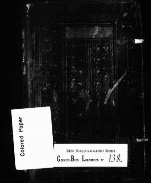 Gerichtshandelsbuch von Steudten (bei Lommatzsch)