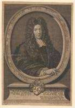 Michael Joachim Weickmann, Vorsteher der Kaufmannschaft zu Nürnberg; geb. 1658; gest. 1705
