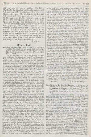 249-252 Kleine Kritiken