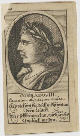 Bildnis des Conradus III.