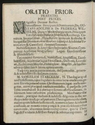 Oratio Prior. [Teil 4,1]