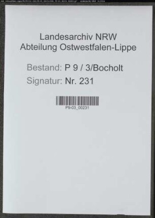 Sterberegister Standesamt Bocholt