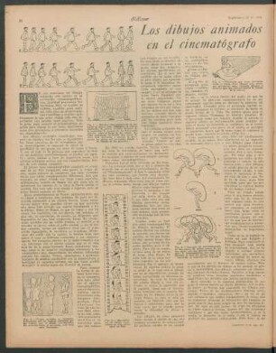 Los dibujos animados en el cinematógrafo