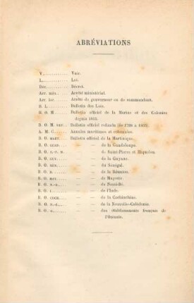 Abréviations