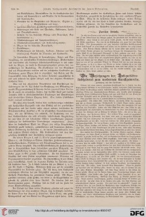 Pariser Briefe, [2]: Kunstsinn in Frankreich - französische und englische Museen - Schätze des Museé des arts décoratifs in Paris