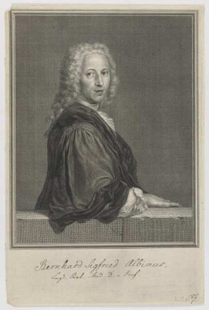 Bildnis des Bernhard Siegfried Albinus